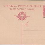 Italien/Albanien - 20 P./10 C. Ganzsache/Überdruck Durazzo ungebraucht 1909
