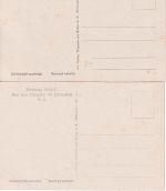 Frankreich/Elsass - Sennheim Cernay 2 sw-AK Ort n.d. Beschießung ca. 1917