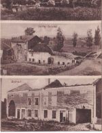 Frankreich/Lothringen - Aulnois Seille Schloss Erlen sw-Mehrbild-AK 1917