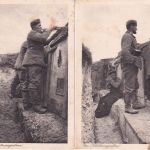 Bayern - Im Schützengraben Postkartenserie (8 Stück) ca. 1915