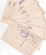 Bayern - Im Schützengraben Postkartenserie (8 Stück) ca. 1915