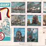 Paraguay - Segelschiffe Schmuckkuvert/FDC Nordposta Hamburg 1977