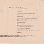 DDR - 2 M + 25 Pfg. Aufbau/Kleinformat Telegramm Johnsbach - Dresden 1986