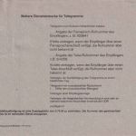 DDR - 2 M u.a. Aufbau/Kleinformat Ortstelegramm Dresden 1987