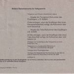 DDR - 2 M. u.a. Aufbau/Kleinformat Ortstelegramm Dresden 1987
