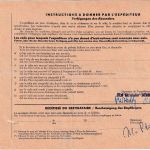 DDR - 1 M. Pieck u.a. Luftpost-Paketkarte n. BELGIEN Hohenstein-Ernstthal 1961