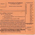 BRD - 3x40 Pfg. Bed. Deutsche Wertpaketkarte Adenstedt ü. Peine - Mansfeld 1962