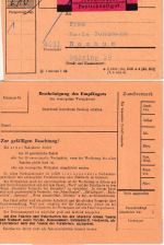 BRD - 70 Pfg. Bed. Deutsche Paar/3er-Streifen OBERRAND 2 Paketkarten 1962/63