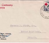 Australien - Maryborough Centenary 1854-1954 "Per cobb's mail coach " L3 Brief