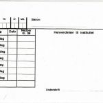 Dänemark - 3,20 Kr. Ganzsache Dienstpostkarte Meteorologisches Institut 1989