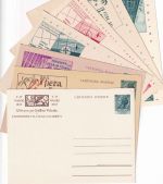 Italien/Triest Zone A - 20/35 L. Ganzsachen Ausgaben 1953/54 alle ungebraucht