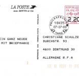 Frankreich - 2,20 Fr. Sonderganzsache PHILEXFRANCE n. Dortmund 1989