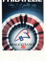 Frankreich - 2,20 Fr. Sonderganzsache PHILEXFRANCE n. Dortmund 1989