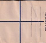 Antigua - 25 C. Elisabeth stationery registered letter H-size unused