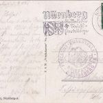 DR - Festungs-Funkstelle Königsberg Briefstempel/Ank.stpl. Karte v Nürnberg 1936