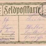 Bayern - K.Bayer. Feldpost-Exped. 12. b. ID Feldpostkarte württ. Gebirgs-Btl.