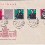 DDR - 80. Geburtstag Georgi Dimitrow Schmuck-FDC Naumburg 18.6.62