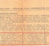 DDR - Dederon Blockausgabe 1963 FDC ESST Berlin W8 12.3.63