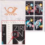 DDR - Zirkuskunst Zusammendruck m. Plattenfehler Schmuck-FDC ESST Berlin 26.9.78