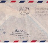 UNO New York - PanAm First flight New York - Port of Spain 1960