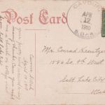 USA/South Dakota - Huron Straßenansicht sw-Foto-AK gelaufen 1910