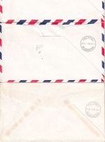 USA - PanAm Firstflight New York Helsinki 1961 - 3 versch. Belege