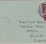 Mexiko - 10 C. Landmann QSL-Karte "XE1AY" i.d.SCHWEIZ Mexico City 1936