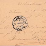 Mexiko - 3 C. Ganzsache/Karte n. ÄGYPTEN Chihuahua - Helouan 1894