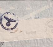 Mexiko - 1 P. Flugpostausgabe u.a. Luftpostbrief n. Velbert 1940 OKW-Zensur