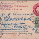 Mexiko - 2 C. Ganzsache+Zusatz/Karte Nombre de Dios - Charlottenburg 1901
