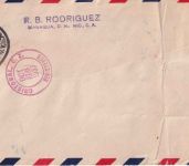 Nicaragua - Dia de la Raza 1937 Satzbrief/DFC ! n. USA Managua - New York