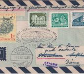 Ungarn - Malev Firstflight Budapest Kopenhagen 1962 (Etappe)