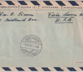 Ungarn - Malev Firstflight Budapest Kopenhagen 1962 (Etappe)