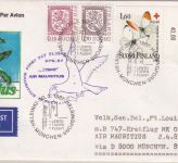Finnland - Finnair/Air Mauritius Firstflight Kombination 1987