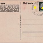 DR - 700 Jahre Stadt Berlin farbige Sonderkarte SST Fahrbares Postamt 1937