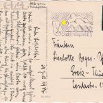DR - Oberstdorf 1937 Sachsenlager d. HJ Masch.werbestempel Karte n. Greiz