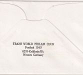 UAE - Air Lanka 1st-flight Dubai - Frankfurt a/M. 1980