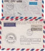 CSSR - Berlin/Prag/Wien Sonderflug 1927-1967 2 Luftpostbelege
