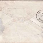 USA - 3 C. Ganzsache/Brief Avoca - Göttingen 1872 Ra2 Unzureichend frankiert