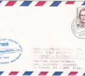 BRD - TWA Firstflight Frankfurt a/M. - Baltimore 23.6.87