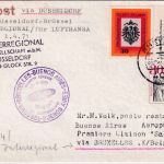 BRD - IFG Interregional Erstflug Düsseldorf - Brüssel 1971 Zuleitung SABENA