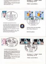BRD - Sondermarken Ganzsachenausschnitte 25 verschiedene Belege ex 1993-1998