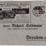 DR-Infla - 50 Mio. Korbdeckel dst./8er-Block u.a. illustr. Brief Dresden 9.11.23