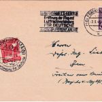 All.Bes. - American Overseas Airlines Karte SST/Maschstpl. Flugeröffnung 1948