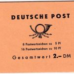 Ulbricht Markenheftchen 1962 Mi.Nr. 4a1 postfrisch