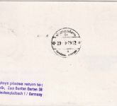 UNO Genf - SAS Firstflight Kopenhagen Bangkok 1982 Zuleitungspost