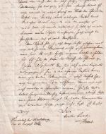 Preussen - Feldzug 1866 Feldpostkorrespondenz Leutnant Emil Stern (Artillerie)