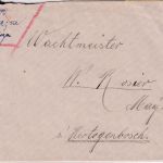 DR-Infla - Eisenberg 31.8.23 handschr. "60.000 Taxe percue" Brief n. HOLLAND