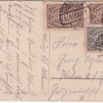 DR-Infla - 2x3000+100 M. Queroval Karte Briefkastenleerung Tübingen 1.9.23 4-5V