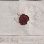 Sachsen - 1 Ngr. Fr. August II. Brief K2 Dresden - Leipzig 11. FEB 1852